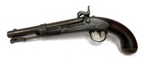 RARE ORIGINAL 1843 EXCELLENT MODEL 1836 CAVALRY PISTOL BY ASA WATERS - 2 of 13