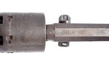 RARE N. GILON BELGIAN BREVETTE COLT 1851 NAVY PERCUSSION REVOLVER. - 4 of 8