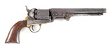 RARE N. GILON BELGIAN BREVETTE COLT 1851 NAVY PERCUSSION REVOLVER. - 1 of 8