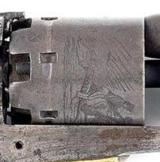 RARE N. GILON BELGIAN BREVETTE COLT 1851 NAVY PERCUSSION REVOLVER. - 7 of 8