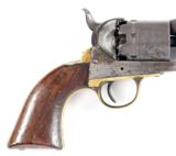 RARE N. GILON BELGIAN BREVETTE COLT 1851 NAVY PERCUSSION REVOLVER. - 5 of 8
