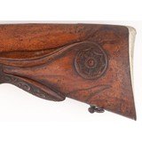 BEAUTIFULLY CARVED & ENGRAVED 12 GA ANTIQUE BELGIUM GUILD SHOTGUN - 3 of 6