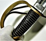 PROFOUNDLY RARE & ABSOLUTELY MINT AMES 1846 CIVIL WAR SWORD & SCABBARD - 9 of 10