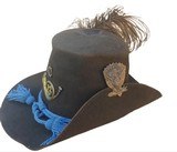 100 % AUTHENTIC CIVIL WAR HARDEE REGULATION BLACK HAT IN EXCELLENT CONDITION - 3 of 6