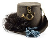 CIVIL WAR 1858 ENLISTED INFANTRYMAN'S "HARDEE HAT" BEAUTIFUL EXAMPLE - 2 of 8