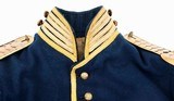 AN EARLY RARE AUTHENTIC AWESOME CIVIL WAR OFFICERS KEPI, JACKET & 1858 CANTEEN - 12 of 16