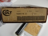 Colt Trooper MK III .22LR Boxed 8'' - MINT - 2 of 19