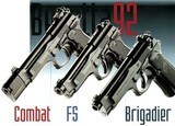 Beretta 92 COMBAT 9mm SAO - Frame Safety - RARE - 15 of 15