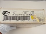Colt Gold Cup National Match MK IV Series 80 BSTS 1992 Factory Bright Enhanced with Fossilized Mammoth Ivory NIB - 5 of 20