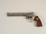 MINT Colt Python .357 Magnum 8” BRIGHT NICKEL Stunning Original Box and Letter 1981 - 6 of 20