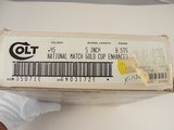 Colt Gold Cup National Match MK IV Series 80 BSTS IVORY NIB - 3 of 19