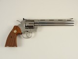 Colt Python Target .38 8” STUNNING NICKEL Original Box and Letter 1980 – One of the 251 mfg LNIB - 6 of 25