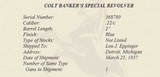1937 Colt Bankers Special in SCARCE .22 LR with Factory Letter - 3 of 18