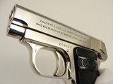 1920 Colt Vest Pocket Model 1908 Hammerless .25 ACP in Nickel – Factory Lettered - BOXED - 8 of 15
