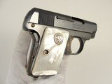 1933 Colt Vest Pocket Model 1908 Hammerless 25 ACP with Pearl Grips and Original Box - 6 of 15