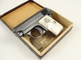 1933 Colt Vest Pocket Model 1908 Hammerless 25 ACP with Pearl Grips and Original Box - 1 of 15