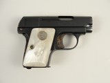 1933 Colt Vest Pocket Model 1908 Hammerless 25 ACP with Pearl Grips and Original Box - 3 of 15