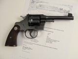 RARE Colt Officers Model 1929 with factory 5" barrel - Archive Letter - 5 of 20