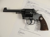 RARE Colt Officers Model 1929 with factory 5" barrel - Archive Letter - 4 of 20