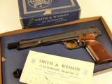 1959 Smith & Wesson Model 41 - Original Box - Owners Manual - C&R - 1 of 18