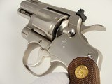 1981 Electroless Nickel 2 1/2” Colt Python RARE MINT Custom Shop Enickel - 10 of 19
