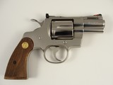 1981 Electroless Nickel 2 1/2” Colt Python RARE MINT Custom Shop Enickel - 4 of 19
