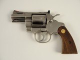 1981 Electroless Nickel 2 1/2” Colt Python RARE MINT Custom Shop Enickel - 3 of 19