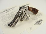1950 S&W Pre 27 .357 Magnum 3.5'' Nickel Magna Grips- Factory Letter – C&R - 2 of 19