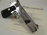 MINT Colt Gold Cup National Match MK IV Series 80 Bright Stainless BSTS Box & Lettered - 4 of 20
