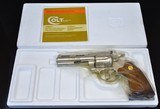 Rare 1982 Like New Colt Diamondback 4” .22 Factory Nickel Complete Package - 19 of 19