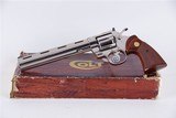 Colt Python .357 Magnum 8” BRIGHT NICKEL Stunning – with Original Box - 3 of 20
