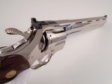 Colt Python .357 Magnum 8” BRIGHT NICKEL Stunning – with Original Box - 8 of 20