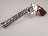Colt Python .357 Magnum 8” BRIGHT NICKEL Stunning – with Original Box - 2 of 20