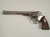 Beautiful Bright Nickel 1980 Long Tube .22LR Colt Trooper MK III 8'' - 2 of 16