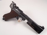 Rare 9mm Mauser Sport Parabellum 1937 S/42 with Barrel Weight - 2 of 19
