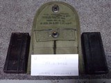 M1 carbine magazine pouch plus two magazines unissued 1957 - 1 of 2