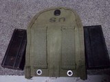M1 carbine magazine pouch plus two magazines unissued 1957 - 2 of 2