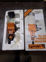 Lyman model 55 powder measure new in box