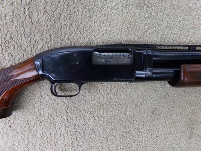 winchester model 12 trap pigeon grade Anton wood - Image 6 of 8