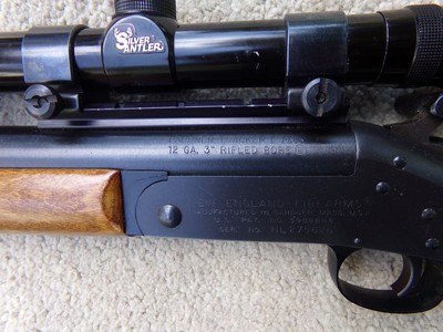 NEF Pardner Tracker 12 ga slug gun - Image 3 of 6