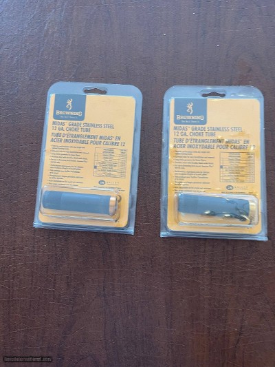 Browning Midas Grade Stainless Steel 12 Ga Choke Tube