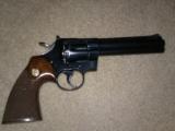 COLT PYTHON .357 MAGNUM/.38 SPECIAL DOUBLE ACTION REVOLVER, 6 IN. BARREL - 1 of 9