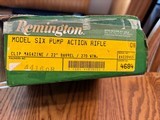 Remington Model Six270Win.N.I.B. (1981) - 1 of 14