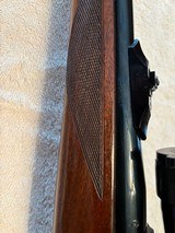 Ruger 77 , .308 Win. Mannlicher Stock (1984) W Leupold 4X scope - 3 of 13