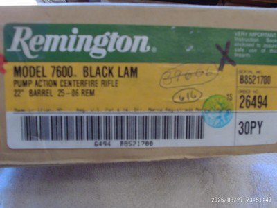 Remington 7600 25/06 N.I.B. - Image 1 of 13