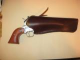 Western Revolver Leather Holster R/H or L/H up to 7-1/2" Barrel fit on up to 2-3/4" Gun Belt - 1 of 5