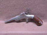 Allen & Wheelock Side-Swing Pistol with long barrel overlap 32 RF 4