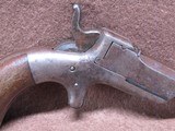 Allen & Wheelock Side-Swing Pistol with long barrel overlap 32 RF 4