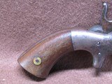 Allen & Wheelock Side-Swing Pistol with long barrel overlap 32 RF 4