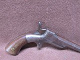 Allen & Wheelock Side-Swing Pistol with long barrel overlap 32 RF 4